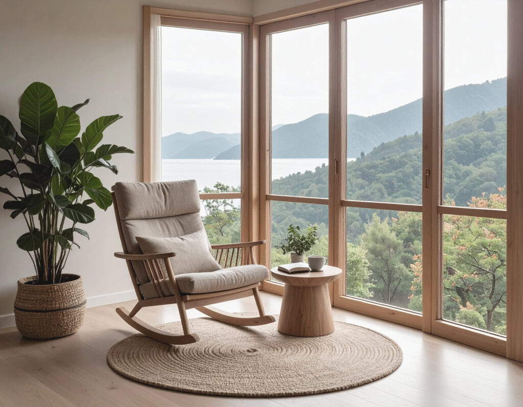 bewusste innenarchitektur entspannung